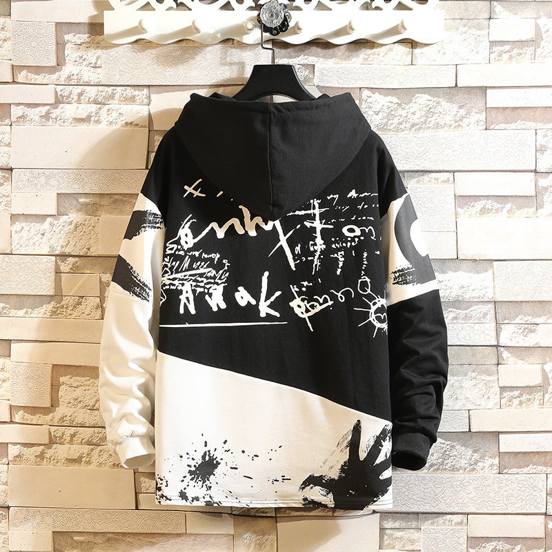 Hooded Sweater Men's Trendy Hip-hop Loose Autumn Clothes