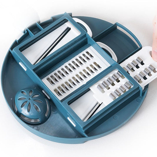 Kitchen Multifunctional Vegetable Cutter 12-piece Household Manual Slicer